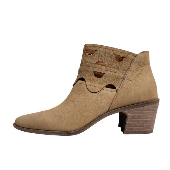LUCKY BRAND Womens 8.5 Gezana Cutout Suede Bootie NEW - Picture 5 of 12